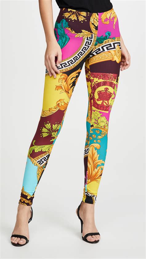 versace leggings fake|versace inspired leggings.